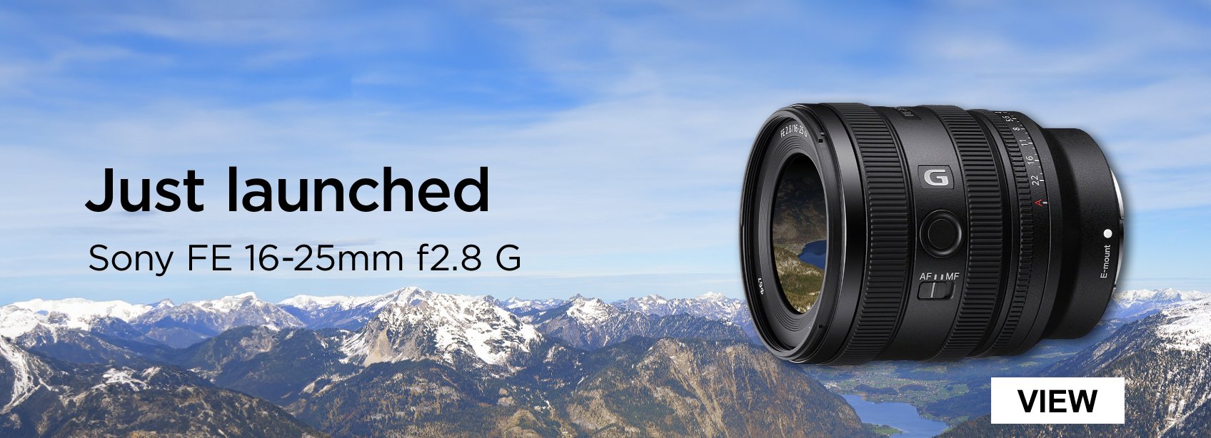 Just Launched Sony FE 16-25mm f2.8 G